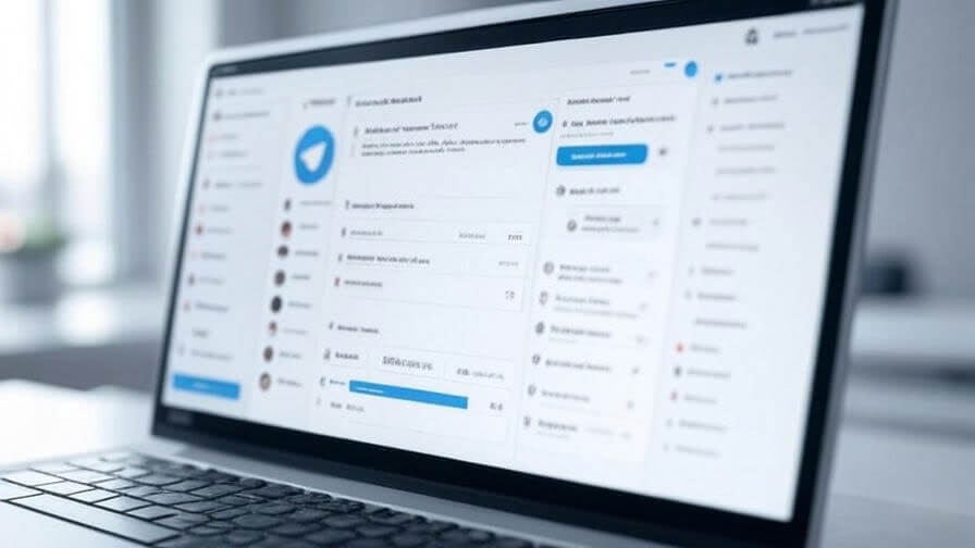 تنظيم محادثات Telegram على سطح المكتب في ويندوز